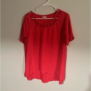 Lily White pink blouse